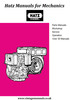 Thumbnail Hatz E Series Diesel Engine Workshop manual Thumbnail Hatz E Series Diesel Engine Workshop manual