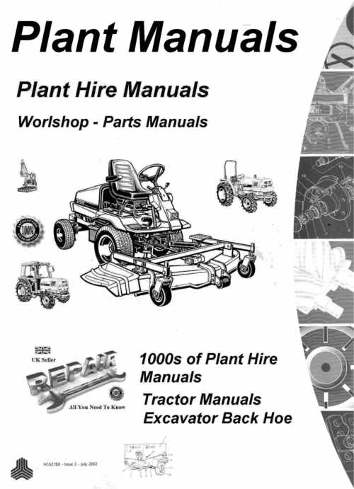 Product picture Benford 4 Wheel Dumper Parts manual