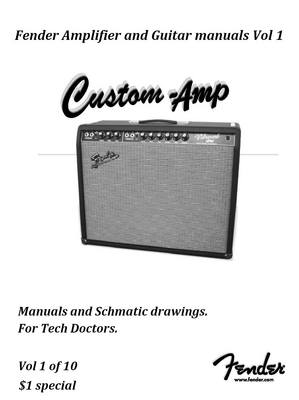 Product picture Fender Amplifier manuals Vol One.
