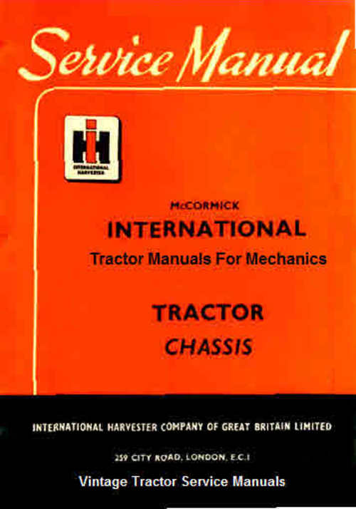 Product picture International Harvester BTD - 6 Crawler Tractor Manual