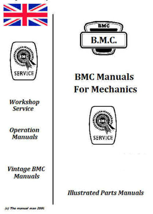 Product picture BMC 250 series Workshop manual Petrol and Diesel