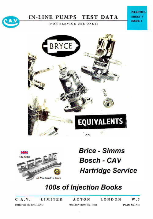 Product picture Bryce aspects of service Fuel injectiopn Equipment