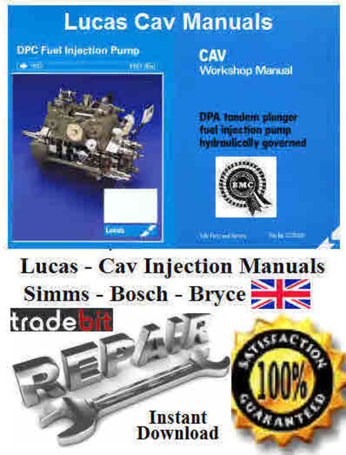 Product picture Cav DPC Workshop  Training manual