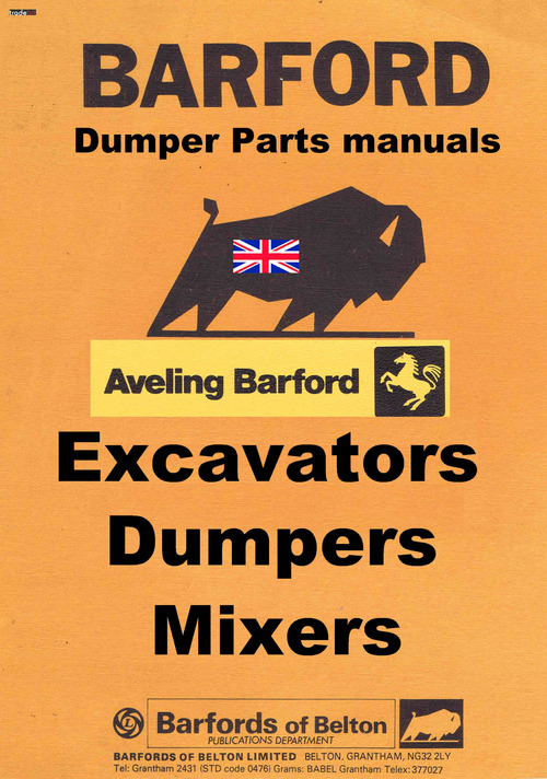 Product picture Barford Dumper with 40M - 627 & 627M Gear box  1975 - 79