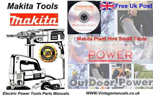 Product picture Makita Small tools Manuals Vol 2  - 2004 - 2008