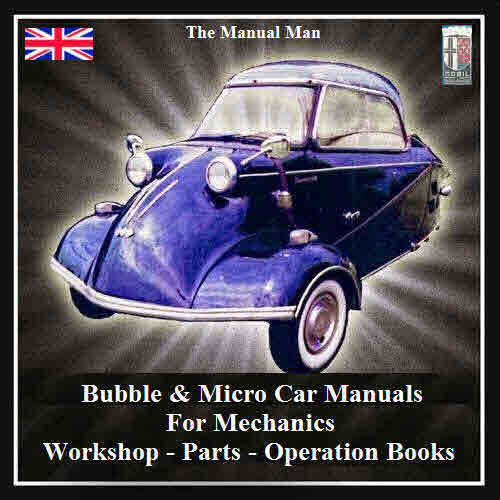 Product picture Bubble Car - Micro Car Manuals for Mechanics