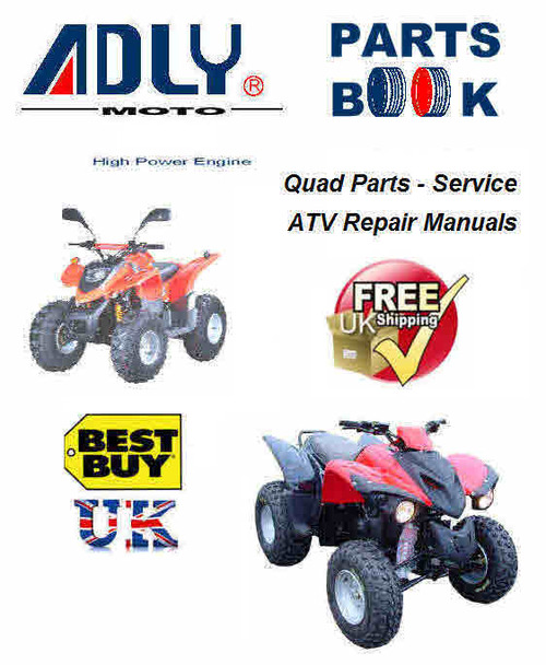 Product picture Adly ATV Quad Bike Manuals for Mechanics