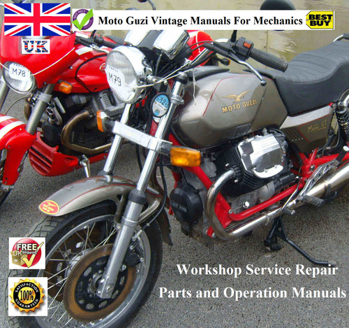 Product picture Moto Guzi Manuals for Mechanics