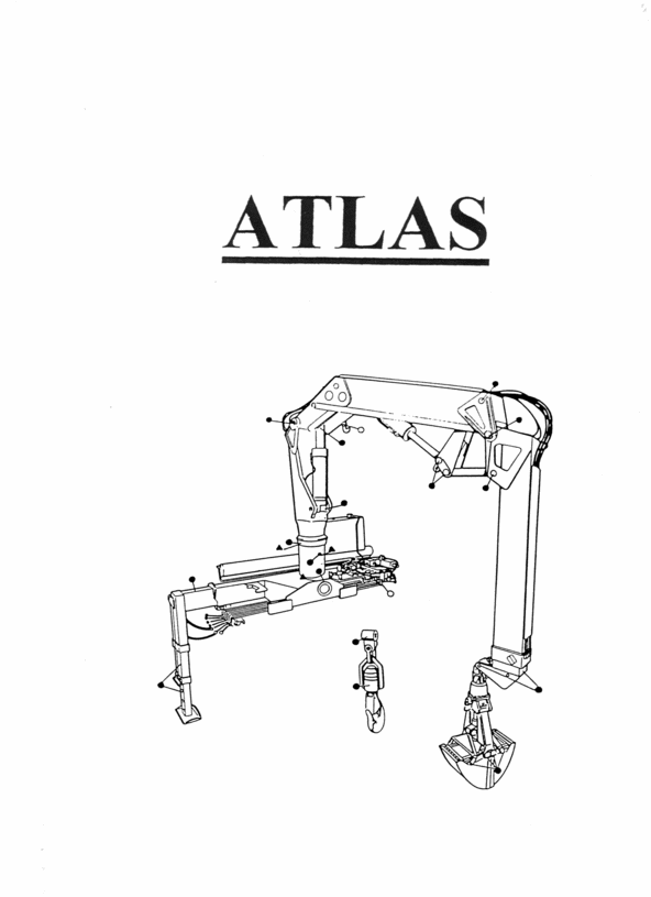 Product picture Atlas 100.1 Crane -  AK 307 AK 403c  4003c  80.1 and 100.1 R