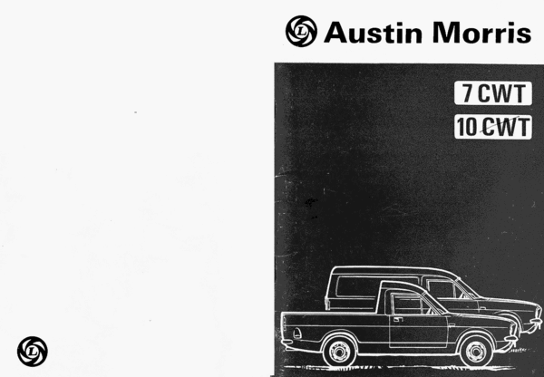 Product picture Austin 7 and 10 Owners manual