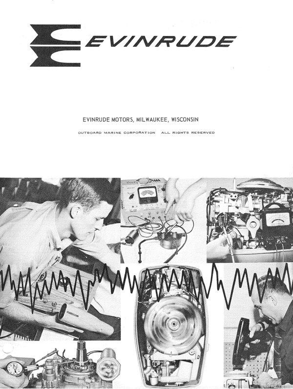 Product picture Evinrude  Johnson 5Hp Angeler Workshop manual 1968